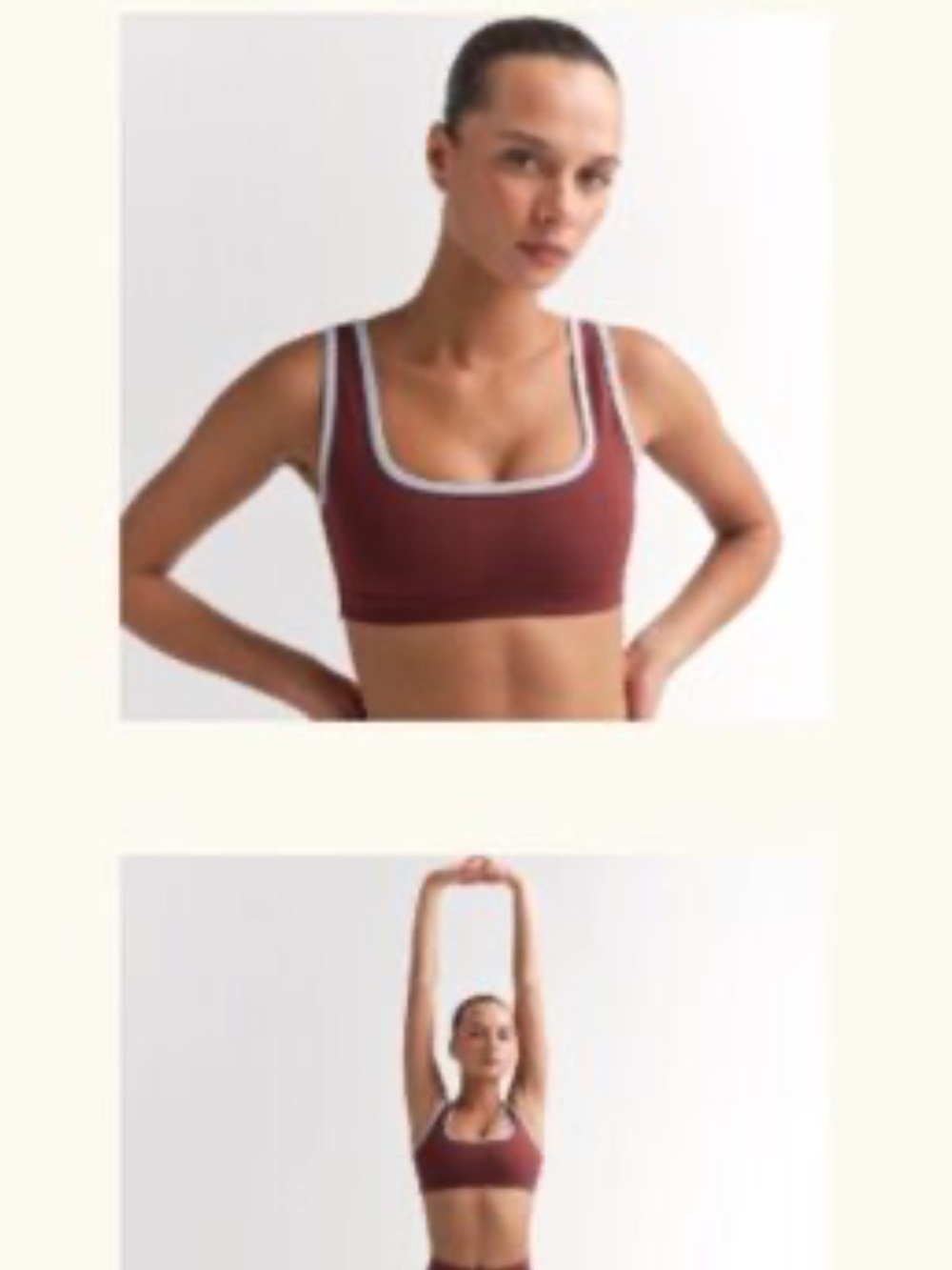 Mate the label organic stretch sports bra LIMITED EDITION
